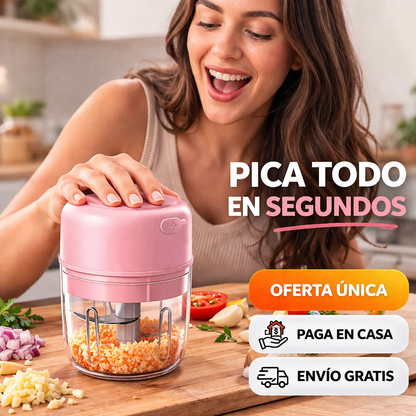 PicaGo | Mini Picadora Recargable